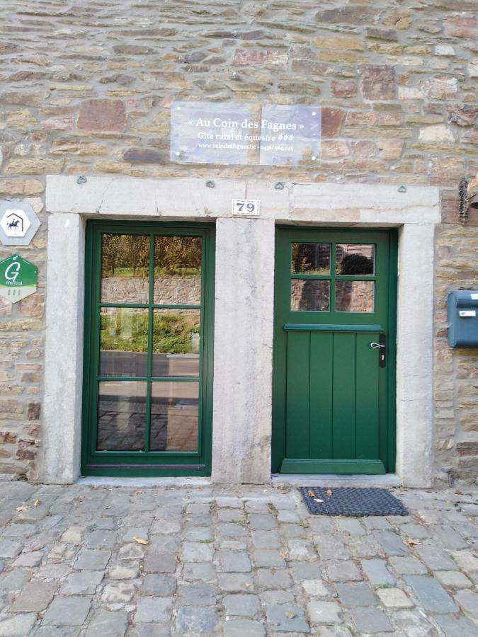 Au Coin Des Fagnes Apartment ชัลเลย์ ภายนอก รูปภาพ